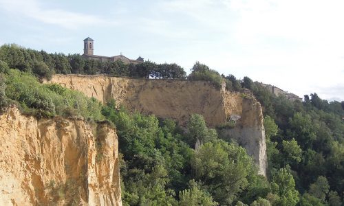 trekking urbano a piedi balze volterra